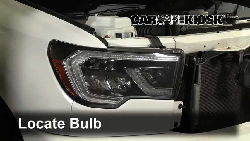 2020 Toyota Sequoia TRD Sport 5.7L V8 Lights Highbeam (replace bulb)